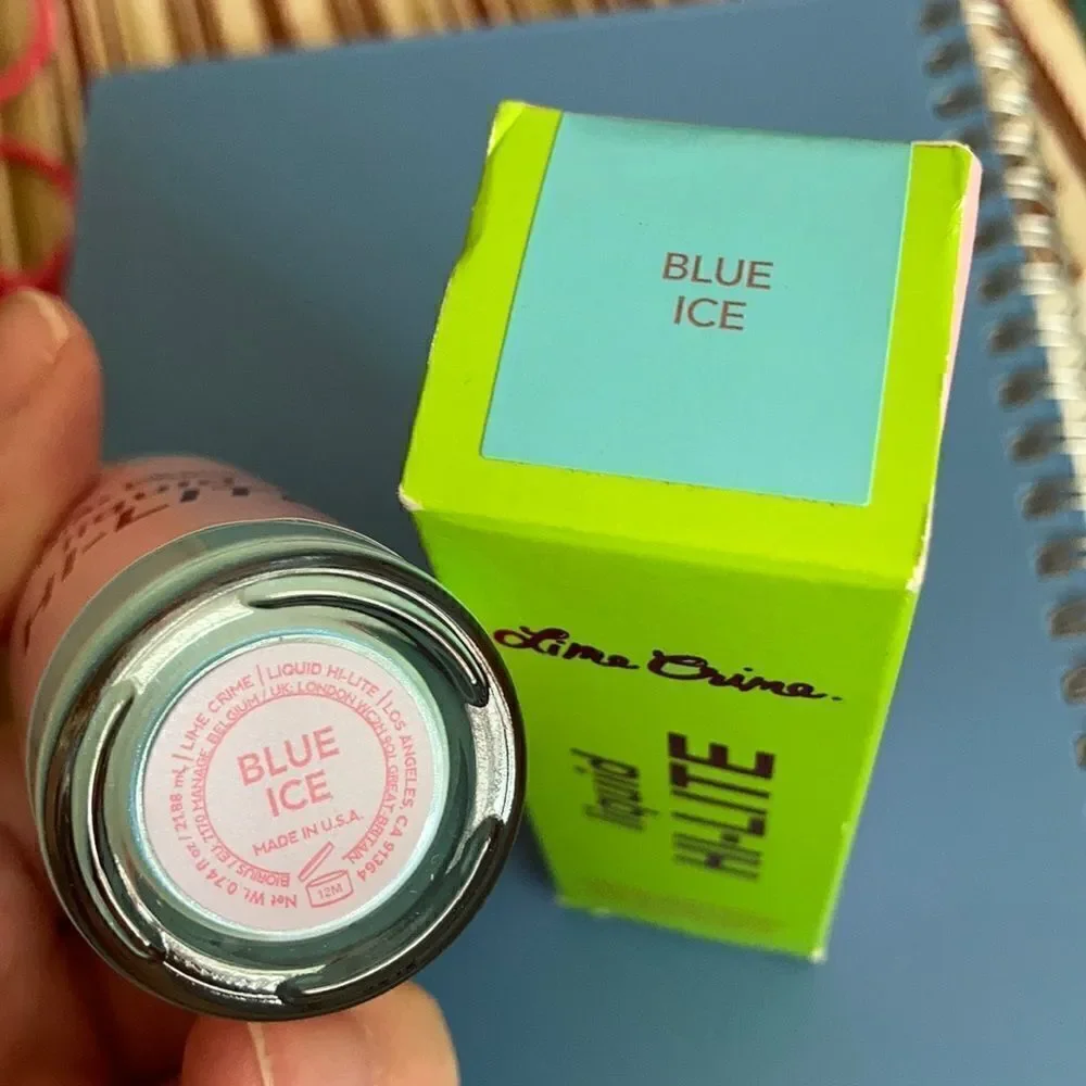 Lime Crime liquid hi-lite Blue Ice